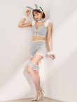 画像8: 【SALE!!】【即日発送】【ハロウィン】 ファーツイードバニーセットアップ 【コスプレ8点セット】【XS-Mサイズ/3カラー】[HC03] (8)