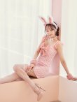 画像17: 【SALE!!】【即日発送】【ハロウィン】 ツイードバニーミニワンピ 【コスプレ6点セット】【S-Lサイズ/2カラー】[OF04] (17)
