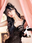 画像12: 【即日発送】【ハロウィン】【LARME/ラルム掲載】 キャットレースミニワンピ 【コスプレ5点セット】【XS-Mサイズ/3カラー】[YMT] (12)
