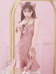 画像4: 【即日発送】【ハロウィン】緩苺ちゃん着用  キャットレースミニワンピ 【コスプレ5点セット】【XS-Mサイズ/3カラー】[YMT] (4)