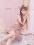 画像9: 【即日発送】【ハロウィン】緩苺ちゃん着用  キャットレースミニワンピ 【コスプレ5点セット】【XS-Mサイズ/3カラー】[YMT] (9)