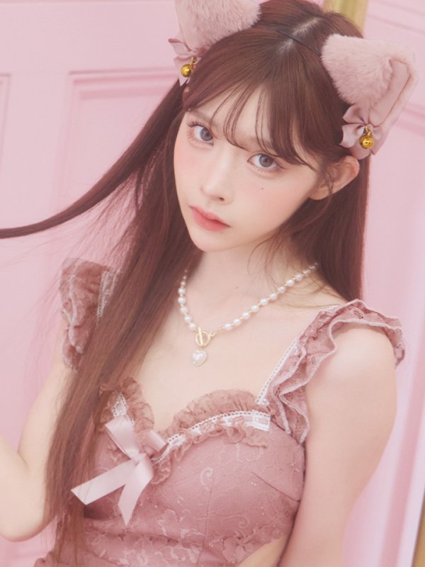 画像23: 【即日発送】【ハロウィン】緩苺ちゃん着用  キャットレースミニワンピ 【コスプレ5点セット】【XS-Mサイズ/3カラー】[HC03] (23)