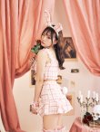画像8: 【即日発送】【ハロウィン】【LARME/ラルム掲載】ツイードバニーリボンセットアップ（スカート）【コスプレ6点セット】【XS-Mサイズ/2カラー】[YMT] (8)