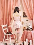 画像10: 【即日発送】【ハロウィン】【LARME/ラルム掲載】ツイードバニーリボンセットアップ（スカート）【コスプレ6点セット】【XS-Mサイズ/2カラー】[YMT] (10)
