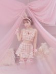 画像18: 【即日発送】【ハロウィン】【LARME/ラルム掲載】ツイードバニーリボンセットアップ（スカート）【コスプレ6点セット】【XS-Mサイズ/2カラー】[YMT] (18)