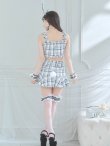 画像38: 【即日発送】【ハロウィン】【LARME/ラルム掲載】ツイードバニーリボンセットアップ（スカート）【コスプレ6点セット】【XS-Mサイズ/2カラー】[YMT] (38)