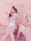 画像10: 【即日発送】【ハロウィン】 ツイードバニーメイドセットアップ 【コスプレ6点セット】【S-Mサイズ/3カラー】[YMT] (10)