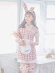 画像8: 【即日発送】【ハロウィン】 ツイードバニーメイドセットアップ 【コスプレ6点セット】【S-Mサイズ/3カラー】[YMT] (8)