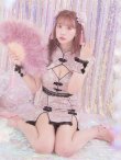 画像11: 【即日発送】【ハロウィン】 パステルチャイナドレス 【コスプレ3点セット】【XS-Mサイズ/4カラー】(SE01YN)[YMT] (11)