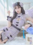 画像19: 【即日発送】【ハロウィン】 パステルチャイナドレス 【コスプレ3点セット】【XS-Mサイズ/4カラー】[HC02] (19)