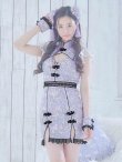 画像3: 【即日発送】【ハロウィン】 パステルチャイナドレス 【コスプレ3点セット】【XS-Mサイズ/3カラー】(SE01YN)[YMT] (3)