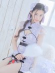 画像16: 【即日発送】【ハロウィン】 パステルチャイナドレス 【コスプレ3点セット】【XS-Mサイズ/3カラー】[HC02] (16)