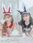 画像16: 【値下げ！】【即日発送】【ハロウィン】 チェックバニーセットアップ  【コスプレ6点セット】【XS-Lサイズ/2カラー】[YMT] (16)