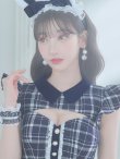 画像7: 【値下げ！】【即日発送】【ハロウィン】 チェックバニーセットアップ  【コスプレ6点セット】【XS-Lサイズ/2カラー】[YMT] (7)