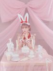 画像13: 【値下げ！】【即日発送】【ハロウィン】 チェックバニーセットアップ  【コスプレ6点セット】【XS-Lサイズ/2カラー】[YMT] (13)