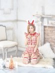 画像8: 【値下げ！】【即日発送】【ハロウィン】 チェックバニーセットアップ  【コスプレ6点セット】【XS-Lサイズ/2カラー】[YMT] (8)