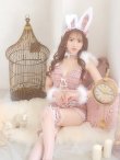 画像11: 【即日発送】【ハロウィン】 ファーツイードバニーセットアップ 【コスプレ8点セット】【XS-Mサイズ/3カラー】[YMT] (11)
