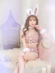 画像12: 【即日発送】【ハロウィン】 ファーツイードバニーセットアップ 【コスプレ8点セット】【XS-Mサイズ/3カラー】[YMT] (12)