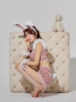 画像35: 【SALE!!】【即日発送】【ハロウィン】 ファーツイードバニーセットアップ 【コスプレ8点セット】【XS-Mサイズ/3カラー】[HC03] (35)