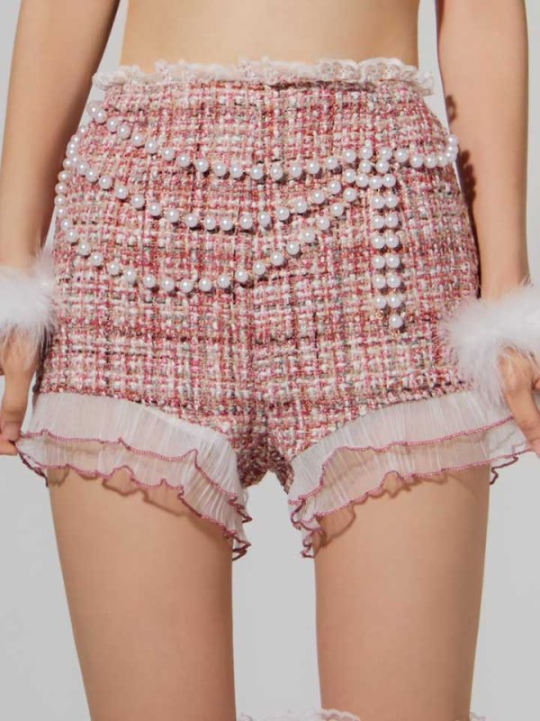 画像29: 【SALE!!】【即日発送】【ハロウィン】 ファーツイードバニーセットアップ 【コスプレ8点セット】【XS-Mサイズ/3カラー】[HC03] (29)