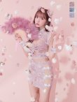 画像2: 【即日発送】【ハロウィン】リボンチャイナミニセットアップ【コスプレ4点セット】【XS-Mサイズ/3カラー】 （SE01YN）[YMT] (2)