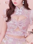 画像16: 【即日発送】【ハロウィン】リボンチャイナミニセットアップ【コスプレ4点セット】【XS-Mサイズ/3カラー】 （SE01YN）[YMT] (16)