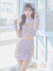 画像21: 【即日発送】【ハロウィン】リボンチャイナミニセットアップ【コスプレ4点セット】【XS-Mサイズ/3カラー】 （SE01YN）[YMT] (21)