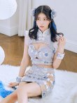 画像13: 【即日発送】【ハロウィン】リボンチャイナミニセットアップ【コスプレ4点セット】【XS-Mサイズ/3カラー】(SE01YN)[YMT] (13)
