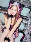 画像15: 【値下げ！】【即日発送】【ハロウィン】チェックキャットセットアップ【コスプレ6点セット】【S-Mサイズ/1カラー】[YMT] (15)