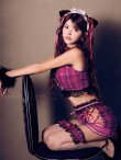 画像3: 【即日発送】【ハロウィン】チェックキャットセットアップ【コスプレ6点セット】【S-Mサイズ/1カラー】[OF01] (3)