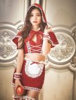 画像11: 【即日発送】【ハロウィン】赤ずきん×狼コスプレ【コスプレ5点セット】【コスプレ4点セット】【S-Mサイズ】【Fサイズ】[YMT/YMT] (11)
