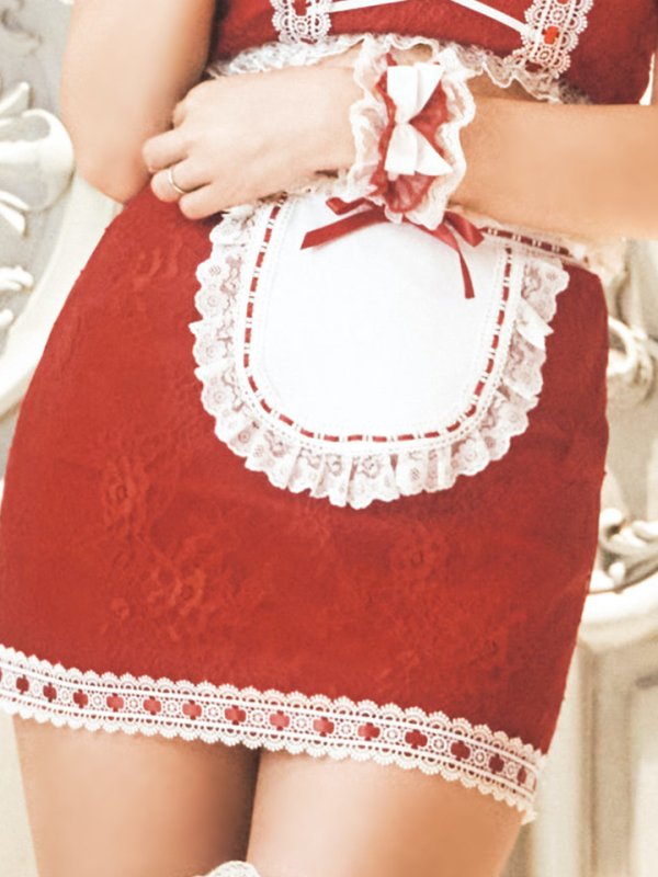 画像17: 【即日発送】【ハロウィン】赤ずきん×狼コスプレ【コスプレ5点セット】【コスプレ4点セット】【S-Mサイズ】【Fサイズ】[OF01/OF01] (17)