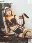 画像31: 【即日発送】【ハロウィン】パールレースキャットセットアップ【コスプレ6点セット】【S-Mサイズ/2カラー】[HC02] (31)