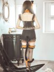 画像15: 【即日発送】【ハロウィン】パールレースキャットセットアップ【コスプレ6点セット】【S-Mサイズ/2カラー】[YMT] (15)