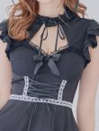 画像16: 【即日発送】【ハロウィン】 レースアップブラックキャット 【コスプレ4点セット】【S-Lサイズ/1カラー】[YMT] (16)