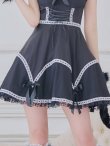 画像17: 【即日発送】【ハロウィン】 レースアップブラックキャット 【コスプレ4点セット】【S-Lサイズ/1カラー】[YMT] (17)
