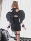 画像15: 【即日発送】【ハロウィン】 ホルターネックデビルセットアップ 【コスプレ6点セット】【S-Mサイズ/1カラー】[YMT-H] (15)