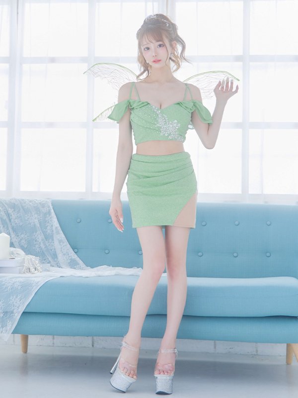 画像5: 【即日発送】【ハロウィン】フェアリーセットアップ/妖精【コスプレ3点セット】【S-Mサイズ】[OF01] (5)