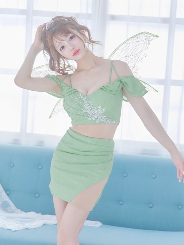 画像7: 【即日発送】【ハロウィン】フェアリーセットアップ/妖精【コスプレ3点セット】【S-Mサイズ】[OF01] (7)