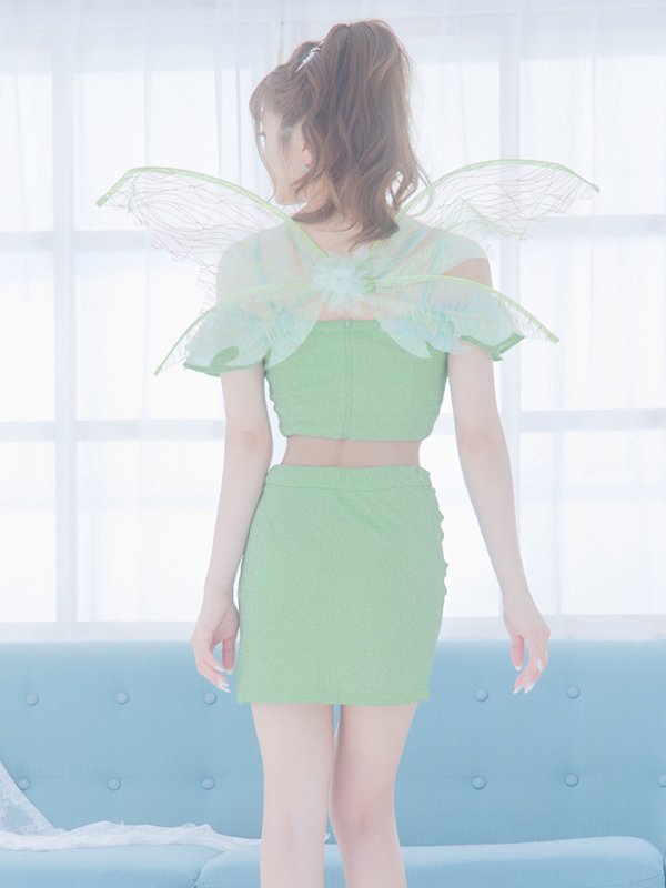 画像15: 【即日発送】【ハロウィン】フェアリーセットアップ/妖精【コスプレ3点セット】【S-Mサイズ】[OF01] (15)