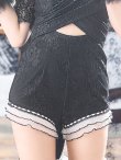 画像17: 【値下げ！】【即日発送】【ハロウィン】 ブラックレースキャット/オールインワン/黒猫 【コスプレ5点セット】【S-Lサイズ】[YMT] (17)