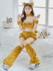 画像1: 値下げ！【即日発送】【ハロウィン】もこもこキツネ 【コスプレ6点セット】【Fサイズ/1カラー】[YMT] (1)