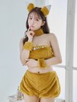 画像14: 値下げ！【即日発送】【ハロウィン】もこもこキツネ 【コスプレ6点セット】【Fサイズ/1カラー】[YMT] (14)