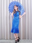 画像6: 【即日発送】【ハロウィン】 マーメイドレースチャイナ 【コスプレ2点セット】【S-Lサイズ/3カラー】(SE01YN-W)[YMT] (6)