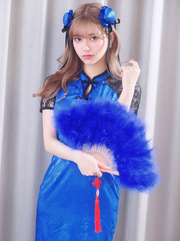 画像9: 【SALE!!】【即日発送】【ハロウィン】 マーメイドレースチャイナ 【コスプレ2点セット】【S-Lサイズ/3カラー】(SE01YN-W)[OF01] (9)