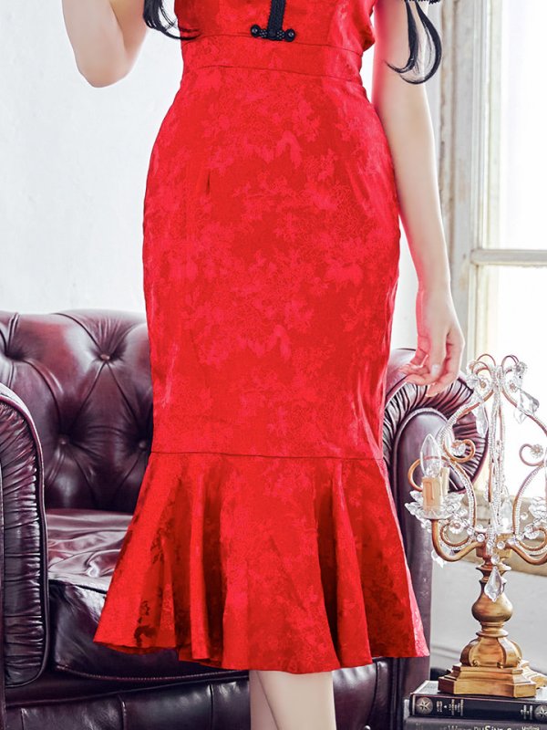 画像8: 【SALE!!】【即日発送】【ハロウィン】 マーメイドレースチャイナ 【コスプレ2点セット】【S-Lサイズ/3カラー】(SE01YN)[HC03] (8)