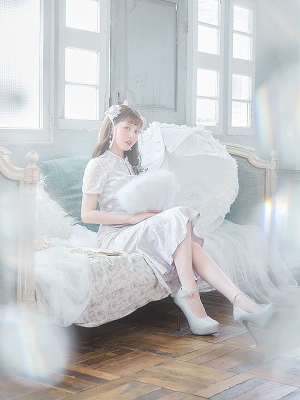 画像25: 【SALE!!】【即日発送】【ハロウィン】 マーメイドレースチャイナ 【コスプレ2点セット】【S-Lサイズ/3カラー】(SE01YN-W)[OF01] (25)