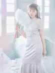 画像23: 【即日発送】【ハロウィン】 マーメイドレースチャイナ 【コスプレ2点セット】【S-Lサイズ/3カラー】(SE01YN-W)[YMT] (23)