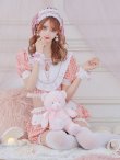 画像1: 【即日発送】【ハロウィン】 ギンガムロリータベビー 【コスプレ5点セット】【S-Mサイズ/1カラー】[YMT] (1)