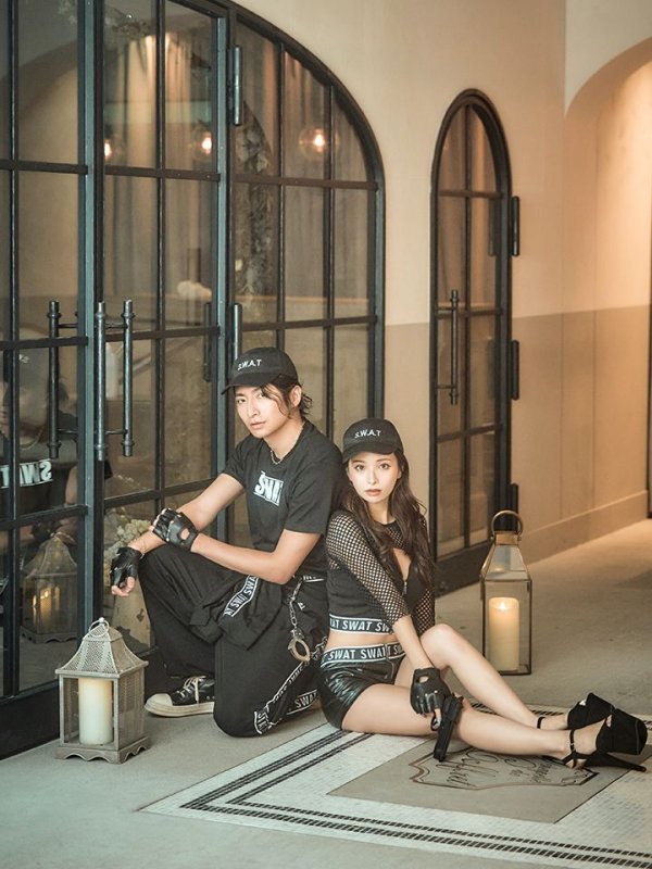 画像4: 【SALE!】【即日発送】SWATコスプレ 【コスプレ5点セット】【コスプレ2点セット】【S-Mサイズ】【S-XXLサイズ】(HC0306-SV)[HC03] (4)